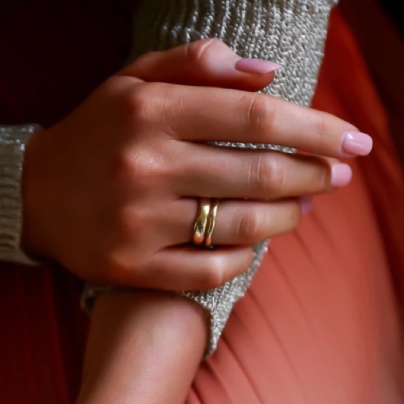 Jewelry - 💛18K gold plated layered open ring